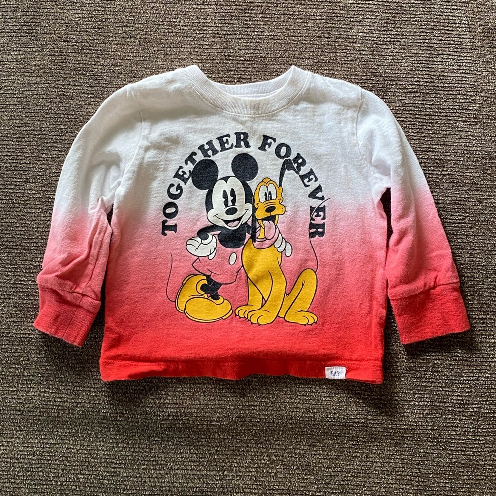 Disney Mickey Long Sleeve Tee